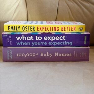 Set of Parenting and Baby Books